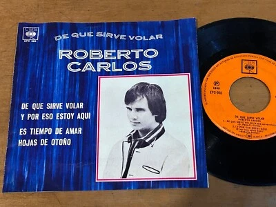 ROBERTO CARLOS De Que Sirve Volar +3 1969 MEXICO 7" EP Latin Pop - Image 1 of 4