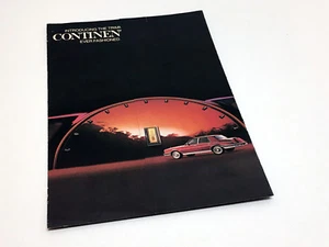 Lincoln Continental 1982 folleto de vista previa - Imagen 1 de 1