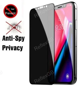 Screen Protector iPhone Privacy Anti-Spy Glass 11 12 13 14 15 16 Pro Plus Max XR - Picture 1 of 5