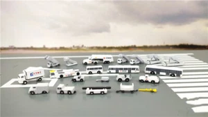 (Muy Raro) 1:400 AeroClassics China Southern Airlines Diecast GSE 21 piezas - Imagen 1 de 4