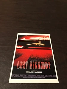 NUEVA POSTAL DE PELÍCULA 6 X 4 SIN PUBLICAR - LOST HIGHWAY........ RANURA 158 - Imagen 1 de 2