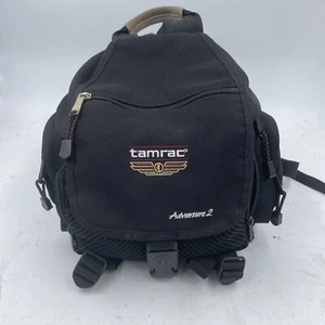 Tamrac Adventure 2 Camera Bag Backpack Black Adjustable Pockets Shoulder Strap - Picture 1 of 15