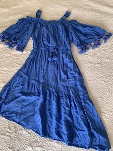Art & Class™ Girl's Blue Dress XS(4/5) Pre Owned - Picture 1 of 12