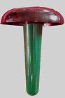 Vintage Jay Brand Sock Darner Mushroom Bakelite With Green Plastic Needle Holder