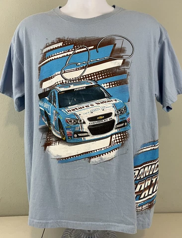 Danica Patrick #10 Natures Bakery Double Sided Racing Size L Shirt Cover
