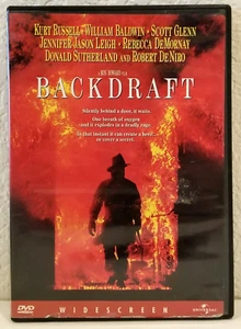 Backdraft DVD 1997 Widescreen Kurt Russell Robert DeNiro Scott Glenn - Picture 1 of 4