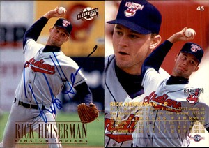 Rick Heiserman Signed 1996 Fleer Excel #45 Card *Autograph Den* Auto