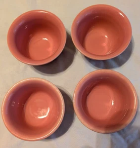 Vintage Fiesta Rose Bouillon Bowls - Set of 4 - Picture 1 of 5