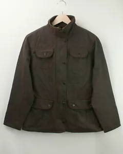 Barbour Damen Allzweckjacke gewachst rustikal braun UK 12 L1094 - Bild 1 von 6
