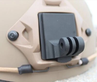 Auf Lager Aluminium Fixed Helmhalterung für Kamera Gopro Hero 2 3 3+ NVG Base - Bild 1 von 2