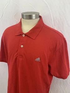 Mens Adidas Rugby 2XL Polo Shirt Short Sleeve Red New With Tags NWT - Picture 1 of 10