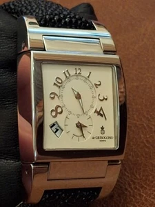 Incredible, Rare de Grisogono "Instrumento N°.UNO" Dual Time Zone Big Date Watch - Picture 1 of 24
