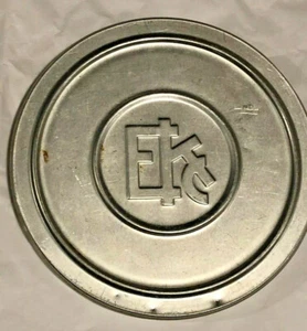 Vintage Super 8 Metal Movie Film Reel In Metal Can Art Deco Kodak Logo 1930s - Picture 1 of 7
