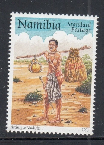 NAMIBIA Traditional Mail Carrier MNH stamp Cover