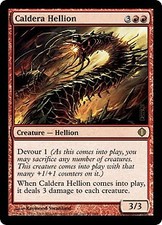 Shards of Alara Caldera Hellion x4 Magic The Gathering NM