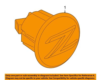 NISSAN OEM 09-20 370Z Lámparas delanteras Lámparas repetidoras laterales-Lámpara repetidora 261651EK0A Foto 1 de 2