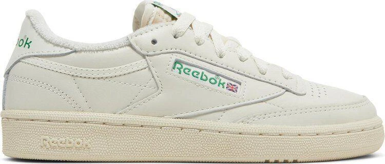 Size 7.5 - Reebok Club C 85 Chalk Glen Green W