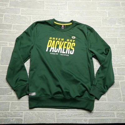 Sudadera de Entrenamiento Combinada Green Bay Packers Adulto Grande Nueva ERA Polar Para Hombres Foto 1 de 4