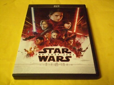 Star Wars: The Last Jedi  (DVD, 2018)  Disney  Sci-Fi  Daisy Ridley  Adam Driver - Image 1 of 2