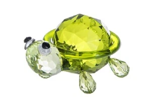 Ganz Crystal Expressions Acrylic TURTLE  Figurine Suncatcher 3 1/2" x 2" - Picture 1 of 4