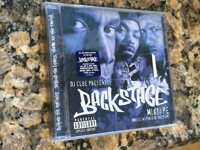 Vintage Dj Clue Cd Backstage Soundtrack Mix Tape Album Hype Sticker Jay- Z  RARE - Image 1 of 4