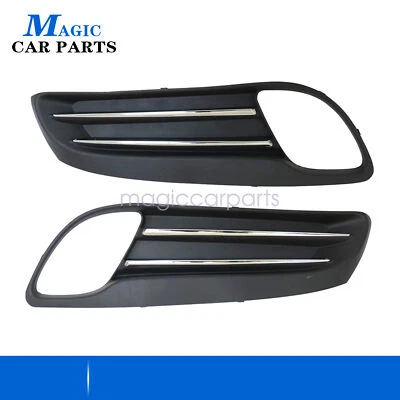 Juego de 2 cubiertas de faros antiniebla para Hyundai Genesis Coupe LH RH 2010 2011 2012 Foto 1 de 4