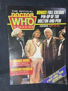 VINTAGE DR DOCTOR WHO MAGAZINE #95 1984 BBC MARVEL - Imagen 1 de 1