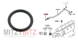 Cooling Water Line O-ring 24mm for Mitsubishi DELICA L400 PD5W 2.5 - Picture 1 of 5