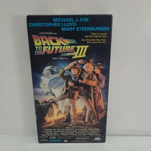 Back to the Future 3 VHS, 1990 Michael J. Fox Christopher Lloyd Tested  - Bild 1 von 10