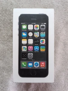 Apple iPhone 5S 32GB Black EMPTY BOX - Imagen 1 de 8