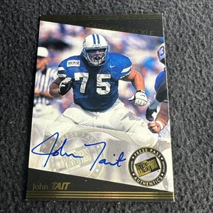1999 Press Pass Authentics Auto John Tait RC Kansas City Chiefs - Picture 1 of 2