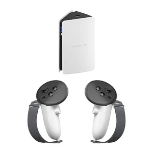 Empuñaduras de controlador y puente de enlace aéreo de transmisión PC-VR para Meta Quest 3S/Quest 3 - Imagen 1 de 12