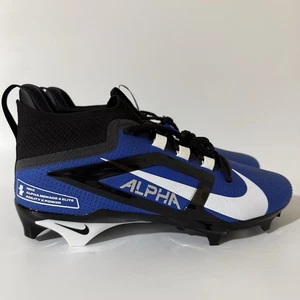 Nike Mens 12 Alpha Menace 4 Elite Football Cleats Game Royal Blue FD7036-400 NEW - Picture 1 of 7
