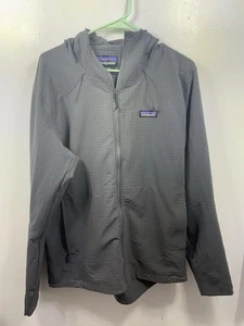Chaqueta polar Patagonia Regulator R1 Tech Face sudadera con capucha para hombre grande gris - Imagen 1 de 9