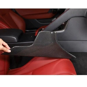 Real Carbon Fiber Conosle Passenger Side Trim Cover For Jaguar F-TYPE 2013-2023 - Bild 1 von 5