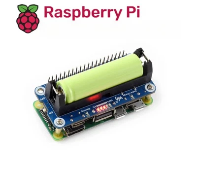 5V Li-ion Battery Power Supply for RPI RasPi Raspberry Pi Zero 2 W 3 Model B 4 - Image 1 of 4