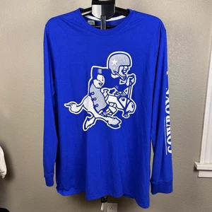 Dallas Cowboys Hombres Retro Big Joe Nike NFL Camiseta Manga Larga Cuello Redondo Nueva con Etiquetas - Imagen 1 de 6