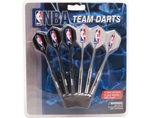 Juego de 6 dardos y vuelos punta de acero NBA Phoenix Suns con logotipo de la NBA - Imagen 1 de 1