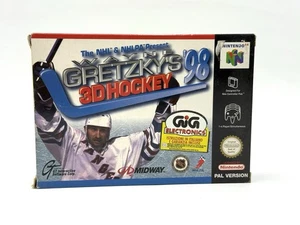 WAYNE GRETZKY'S 3D HOCKEY 98  NINTENDO 64 N64 PAL MULTI SP NEW IN BOX FS - Imagen 1 de 4