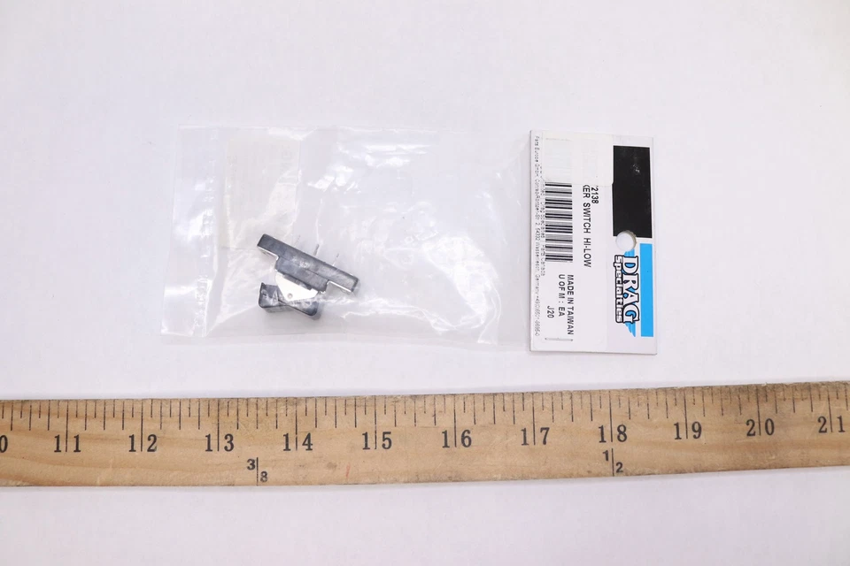 Interruptor basculante alto-bajo Drag Specialties negro DS-272138  Foto 1 de 1