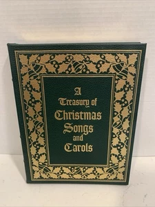 Christmas Songs and Carols Collector's Edition 1979 Easton Press EX+ - Picture 1 of 9