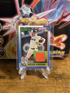 2025 Topps Series 2 - 1990 Topps Baseball Relics Hayden Birdsong #90R2-HB (MEM, - Picture 1 of 2