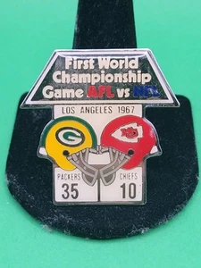 STARLINE Superbowl Pin Set Individual Pin – 1967 First World Championship Packer - Picture 1 of 3