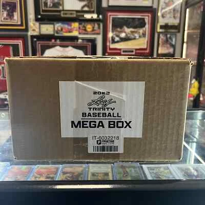 2023 Leaf Trinity Baseball 20 Mega Box Case Brand New Sealed - Image 1 of 4