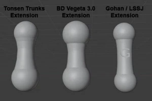Custom S.H.F., Beast Deities und Tonsen Extension Neck Pegs - READ DESCRIPTION! - Bild 1 von 13