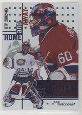 2002 ITG Be A Player Between the Pipes Silver Spring Expo /10 Jose Theodore #136