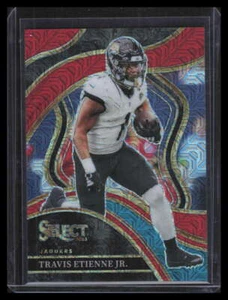 2023 Select Prizm Red Refractor 216 Travis Etienne Jr. 27/49 Club Level - Picture 1 of 2