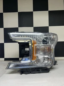 2018 2020 Ford F150 Left Halogen Headlight Used Oem JL34-13006-AL - Picture 1 of 14