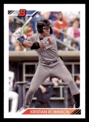 2020 Bowman Heritage Prospects #BHP27 Kristian Robinson - Image 1 of 2