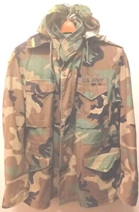 Abrigo de campo militar ARMY Woodland Camoflauge M65 para hombre | Talla grande | Resistente - Imagen 1 de 11